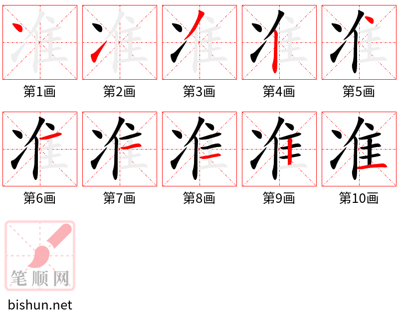 准 笔顺规范