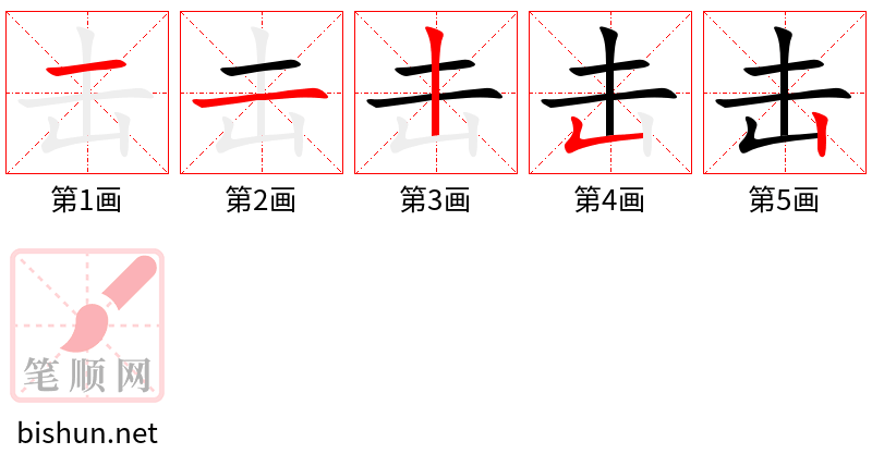 击 笔顺规范