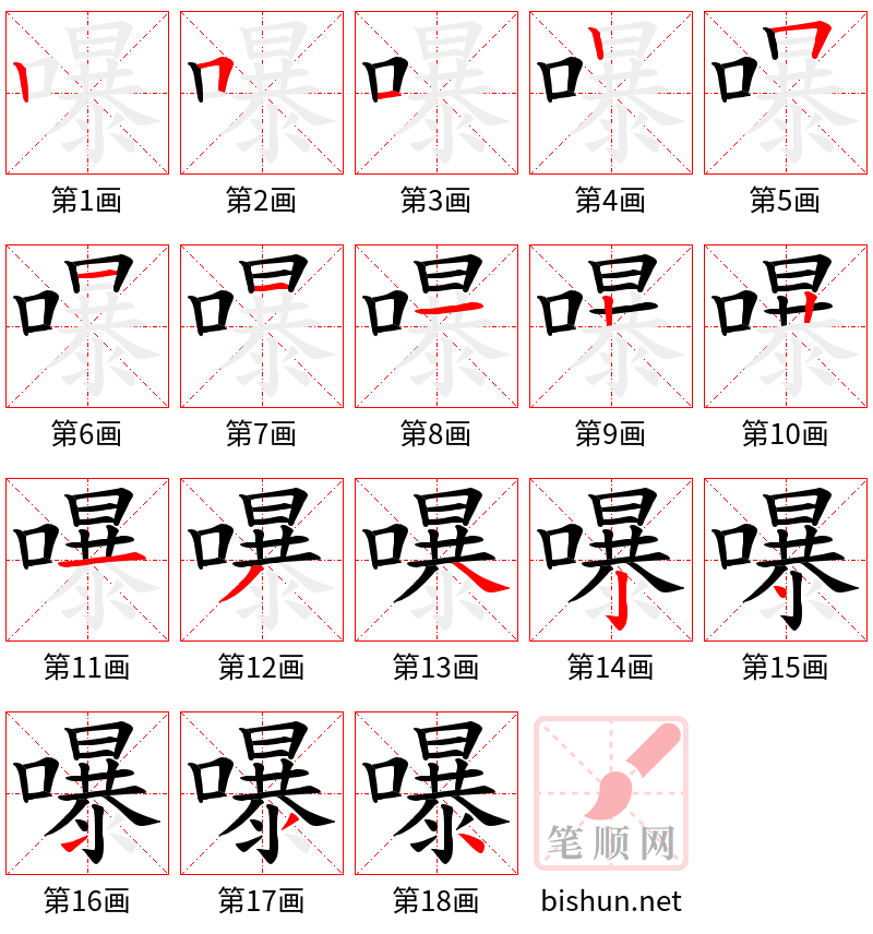 嚗 笔顺规范