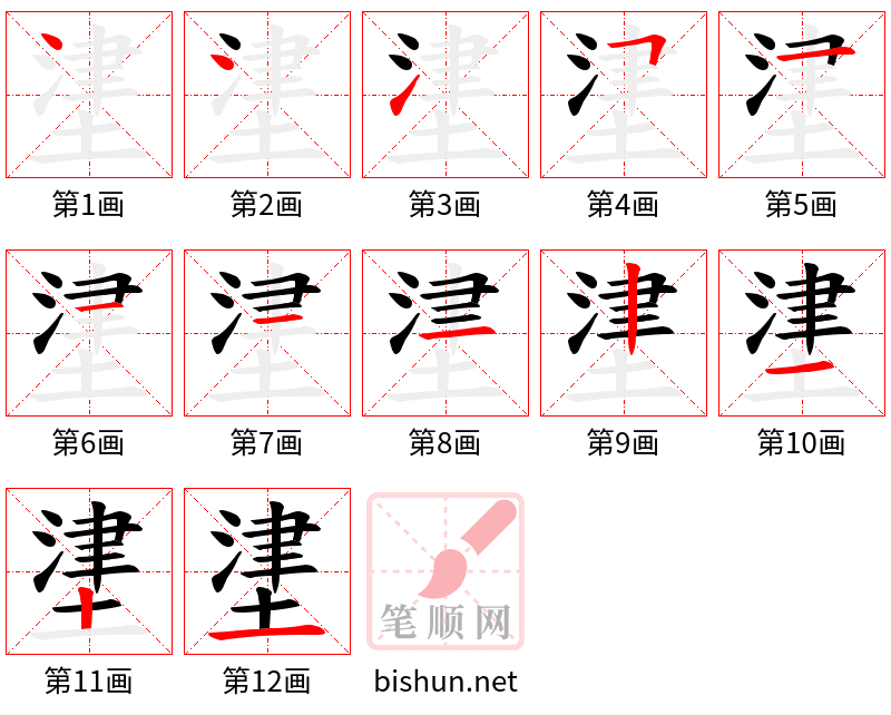 堻 笔顺规范