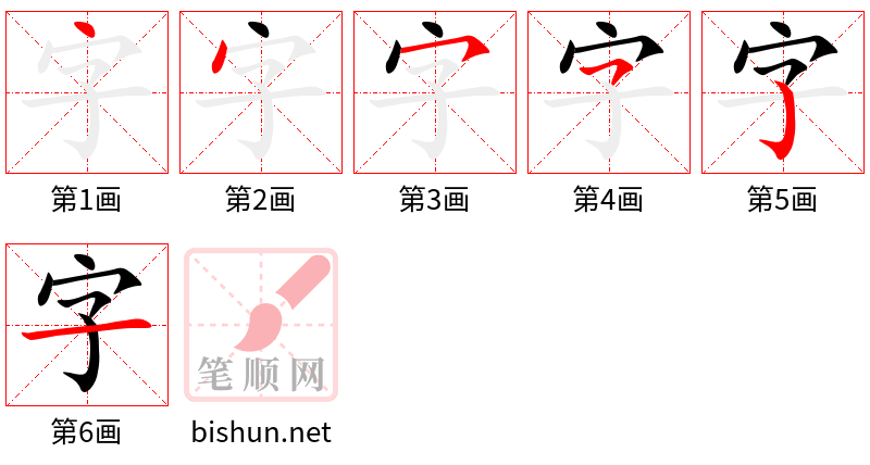 字 笔顺规范