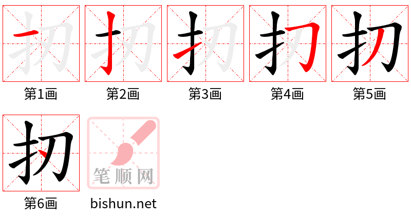 扨 笔顺规范