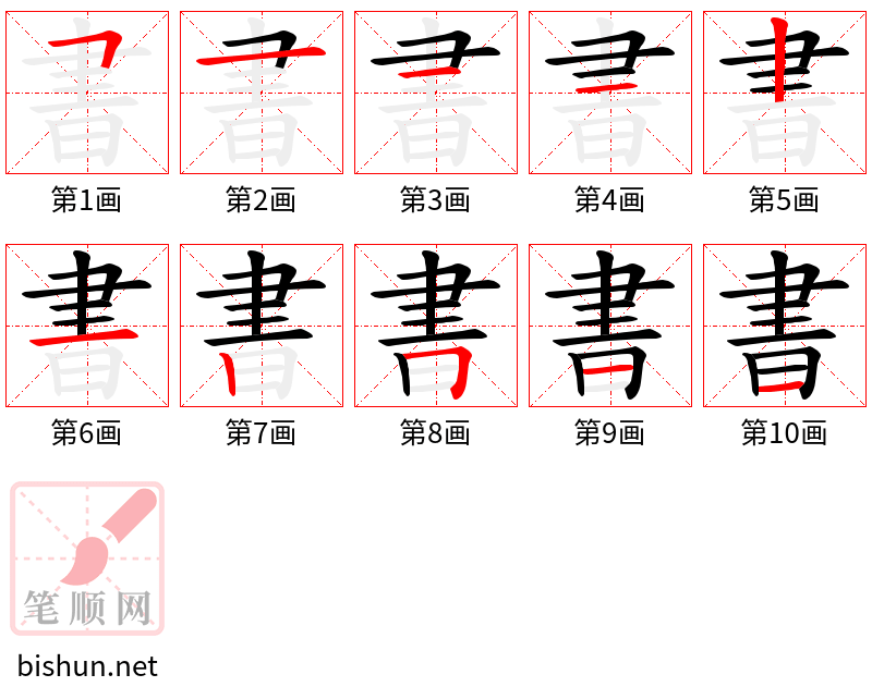 書 笔顺规范