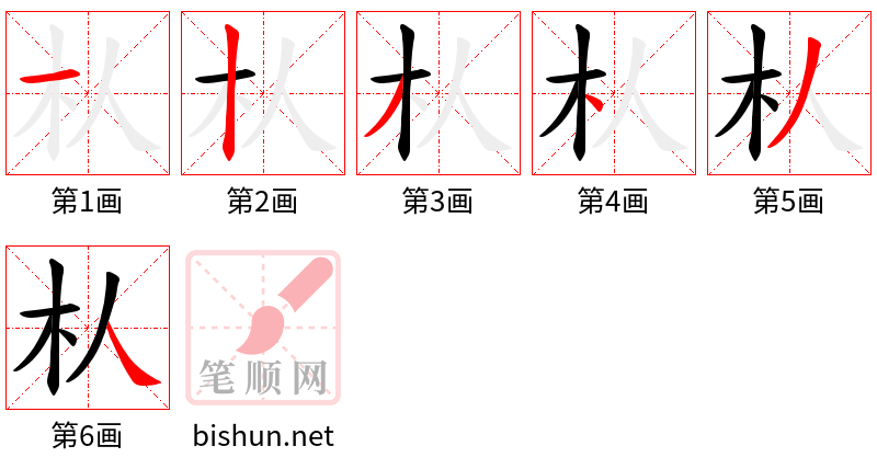 朲 笔顺规范