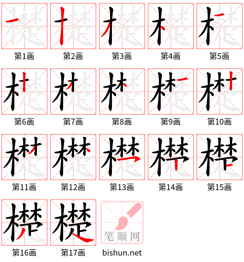 檚 笔顺规范