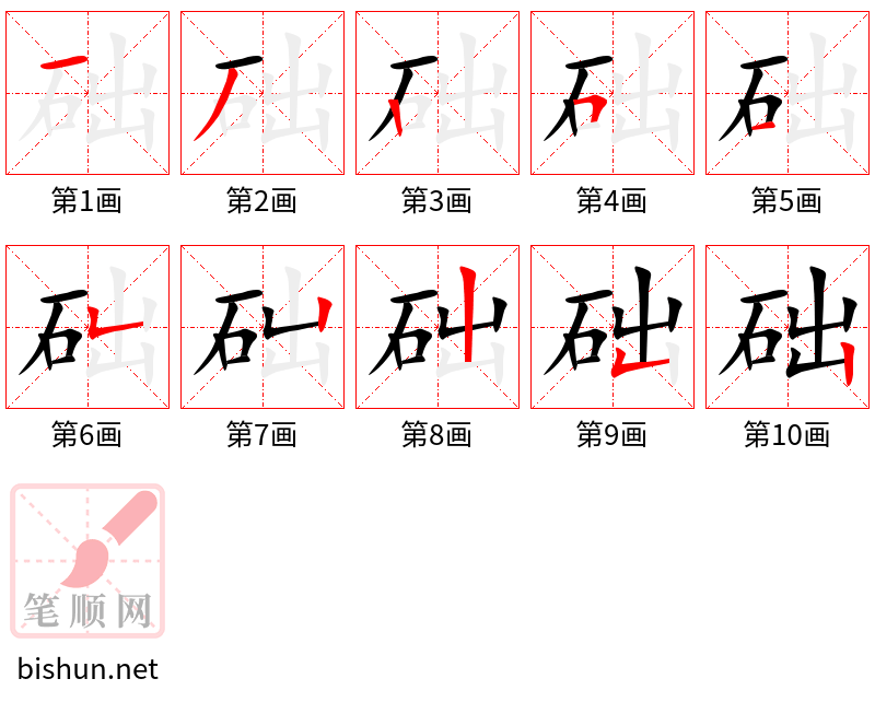 础 笔顺规范