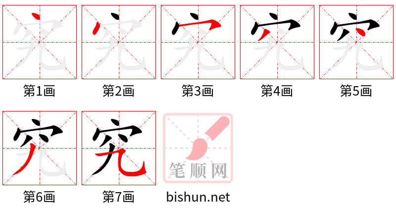 究 笔顺规范