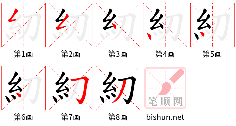 糿 笔顺规范