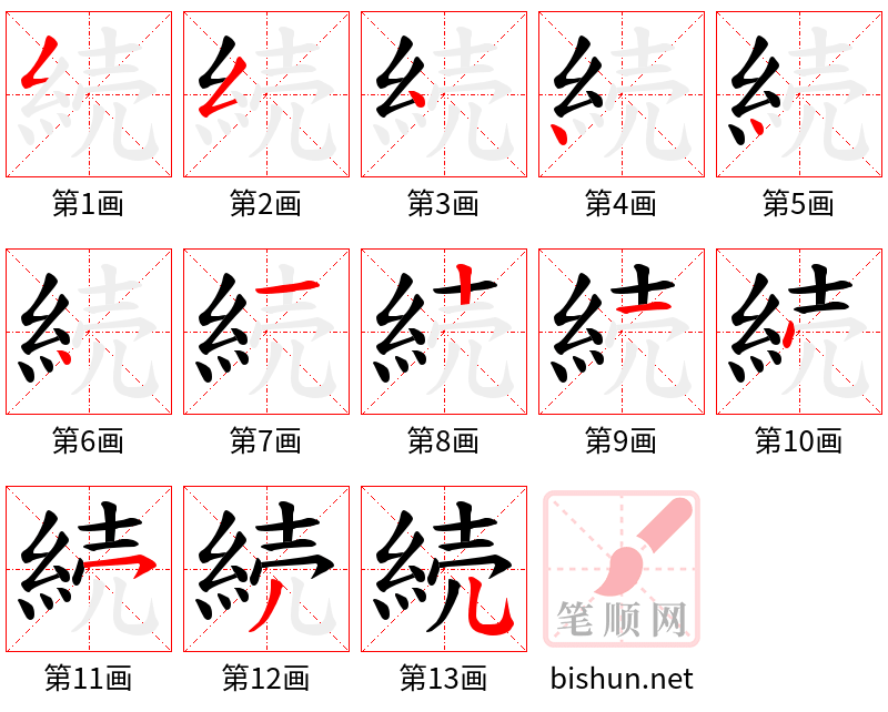 続 笔顺规范