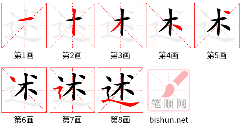 述 笔顺规范