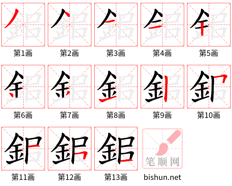 鈻 笔顺规范