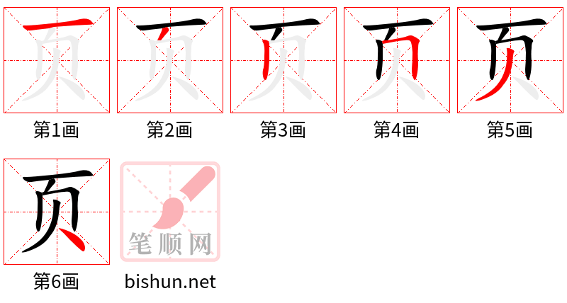 页 笔顺规范